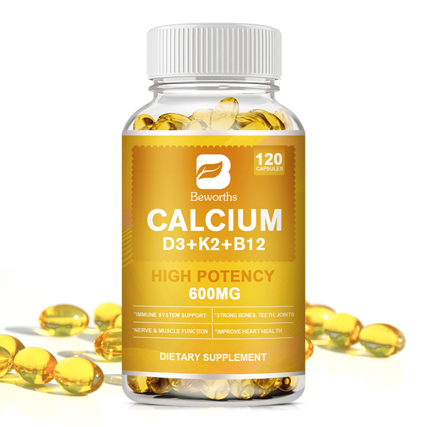 CALCIUM 600MG +D3 CAPLET 250CT NAT TRU