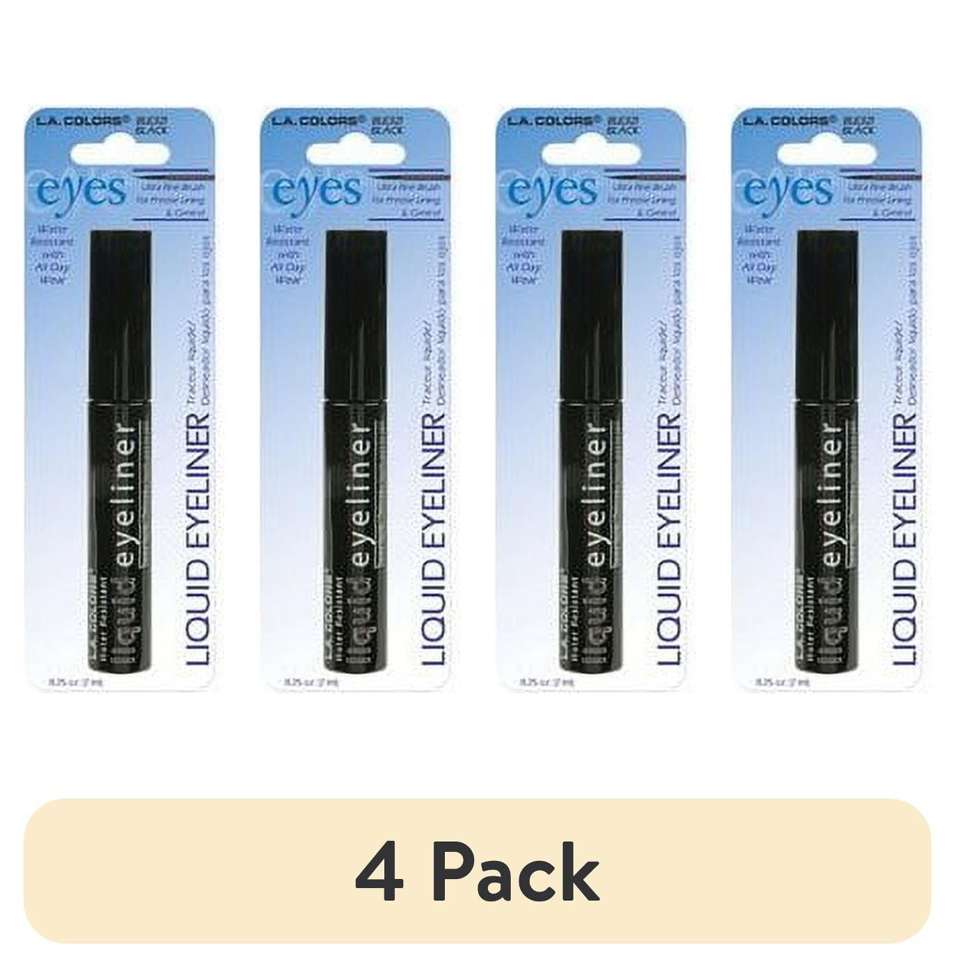 L.A. Colors Smudge Proof Thin Tip Liquid Eyeliner - Black
