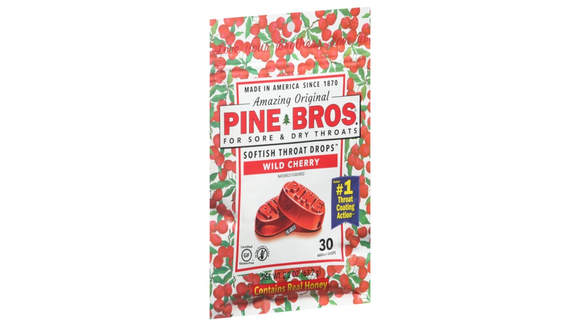 PINE BROS THROAT DROP BAG CHRY LOZ 30CT