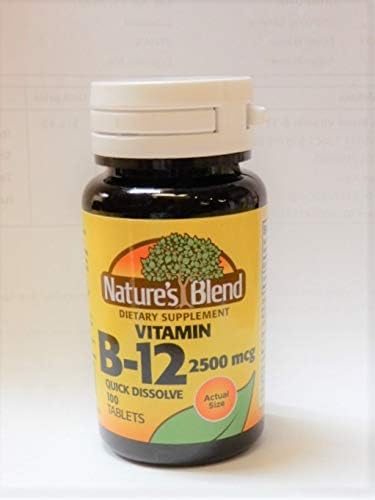 VIT B12 2500MCG TABLET 100CT NAT BLEND