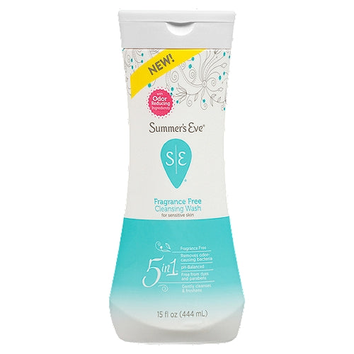 Summers Eve Cleansing Wash 15oz Fragrance-Free