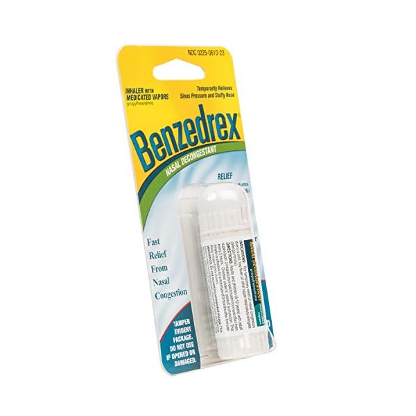 BENZEDREX NASAL DECONGESTANT IN