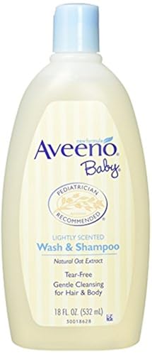 AVEENO BABY WASH & SHAMPOO 18OZ