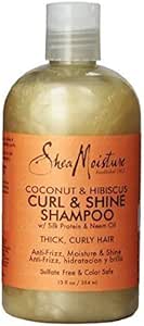 CURL AND SHINE SHAMPOO COCONUT & HIBICUS