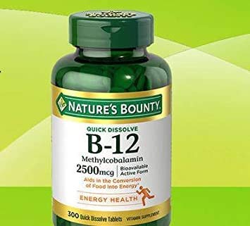 NATURES BOUNTY B-12 TB 1000 60CH