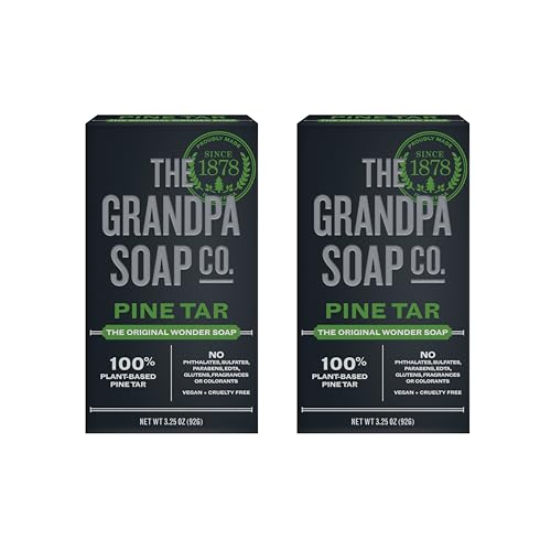 THE GRANDPA SOAP CO. SOAP,PINE TAR,TRVL SIZE