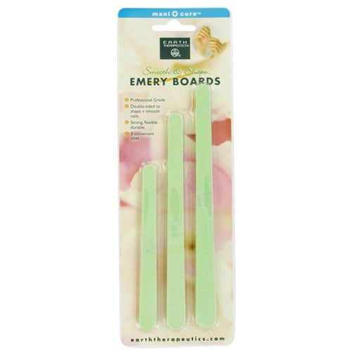 EARTH THERAPEUTICS EMERY BOARDS,ASSORTED