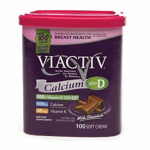 VIACTIV CALCIUM+D CHEW CHOC 60CT