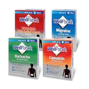 WELLPATCH MIGRAINE COOLING PATCH 4CT