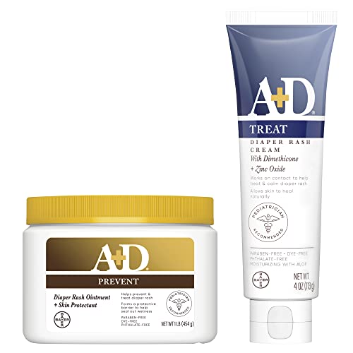 A+D TREAT DIAPER RASH CRM 4OZ