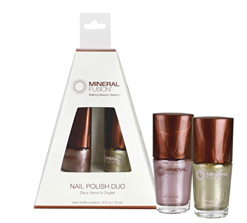 MINERAL FUSION NAIL POLISH,DUO,DBL FEATR