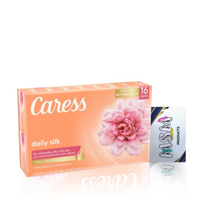 CARESS BATH BAR DAILY SILK 4X4.75OZ