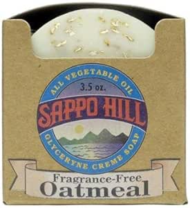 SAPPO HILL SOAPWORKS GLYCERINE CRM SOAP,OAT,FF