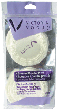 Victoria Vogue Satin Top, Cotton Velour Puffs