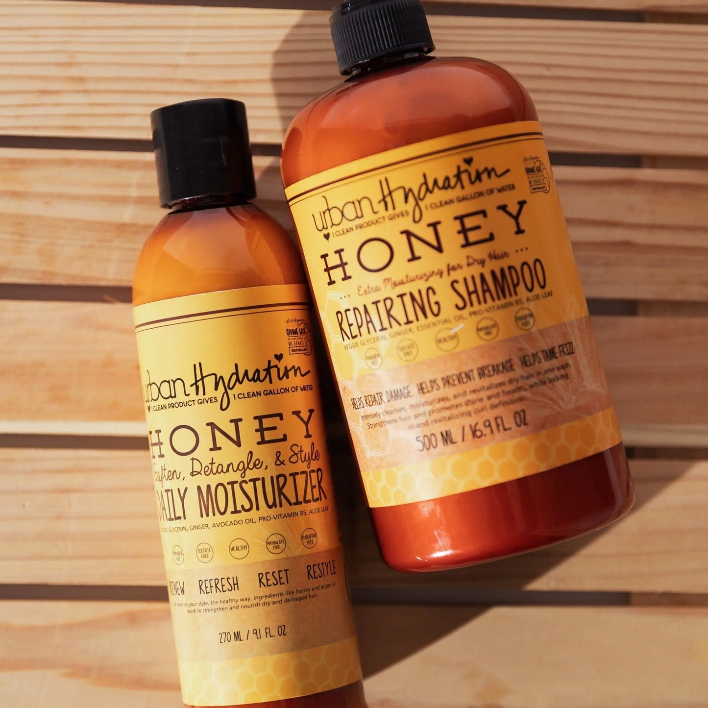 U/H HONEY SHAMPOO 16.9Z
