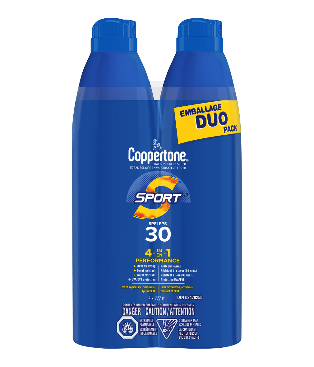 Coppertone Spf#30 Sport 4-In-1 Performance Spray 7.3oz Value