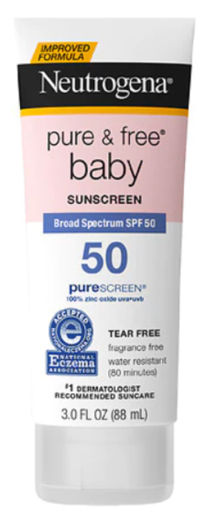 NEUTROGENA SUN PURE FRE SPF50 SENS 1.4OZ