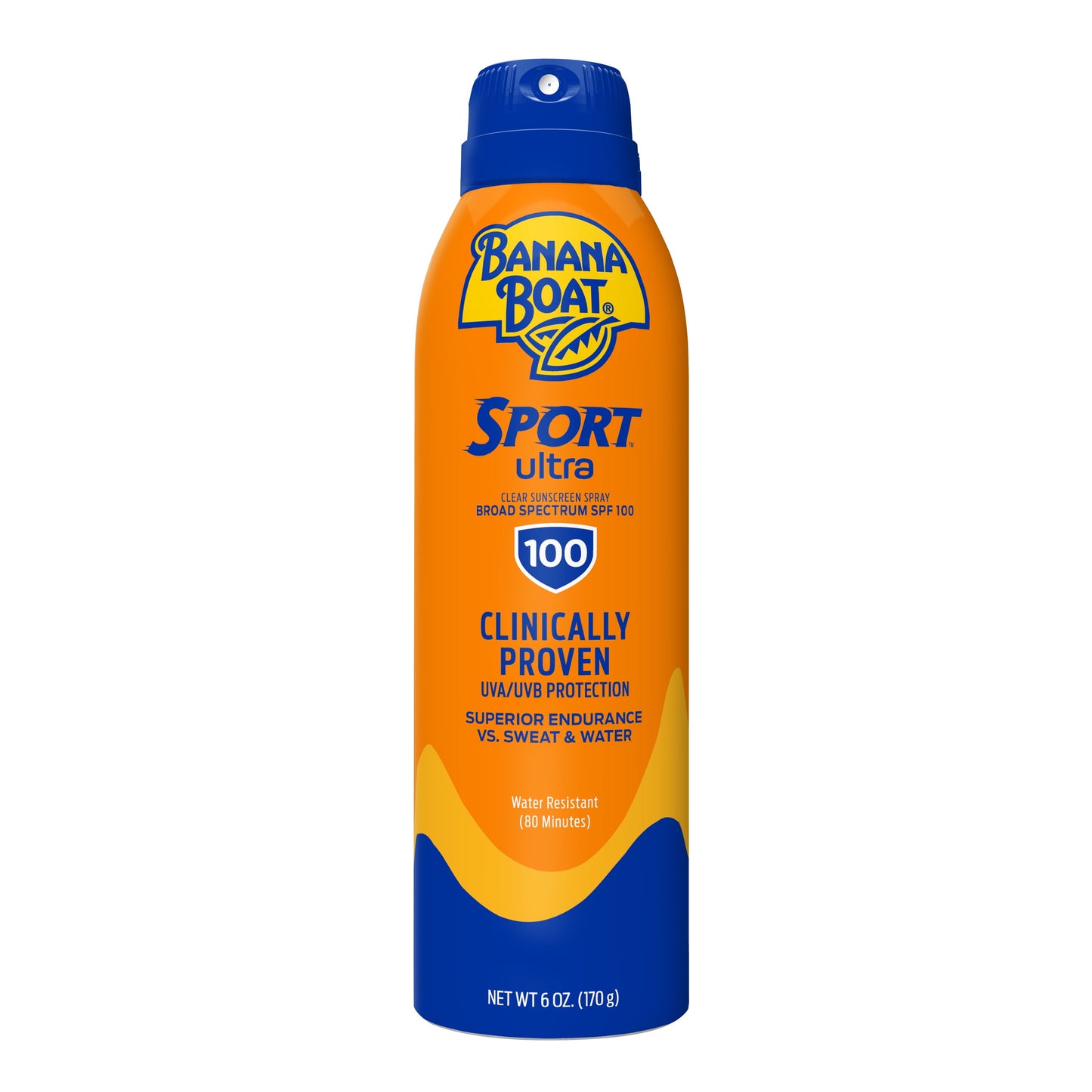 Banana Boat Sport Ultra Clear Broad Spectrum Spray Sunscreen - SPF 50, 6 oz