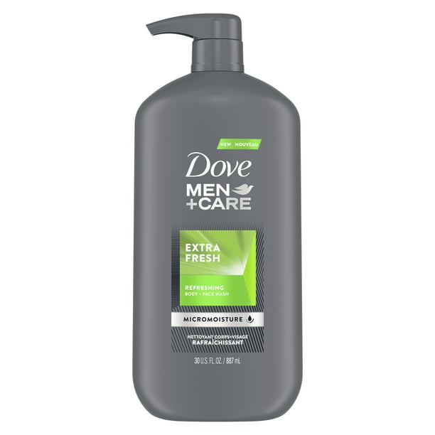 DOVE MEN BODY WASH EXTRA FRESH 13.5OZ