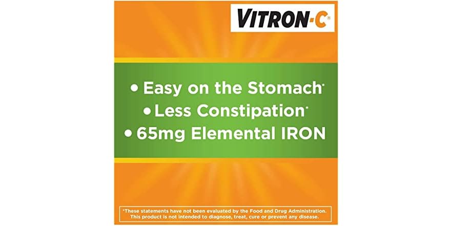 VITRON-C TB 60 65MG FE
