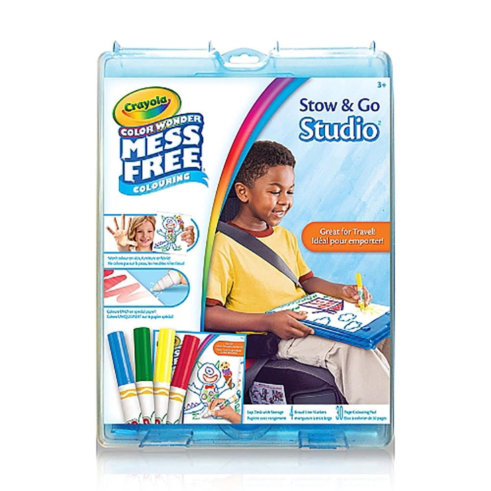 Crayola Color Wonder Stow & Go Coloring Studio
