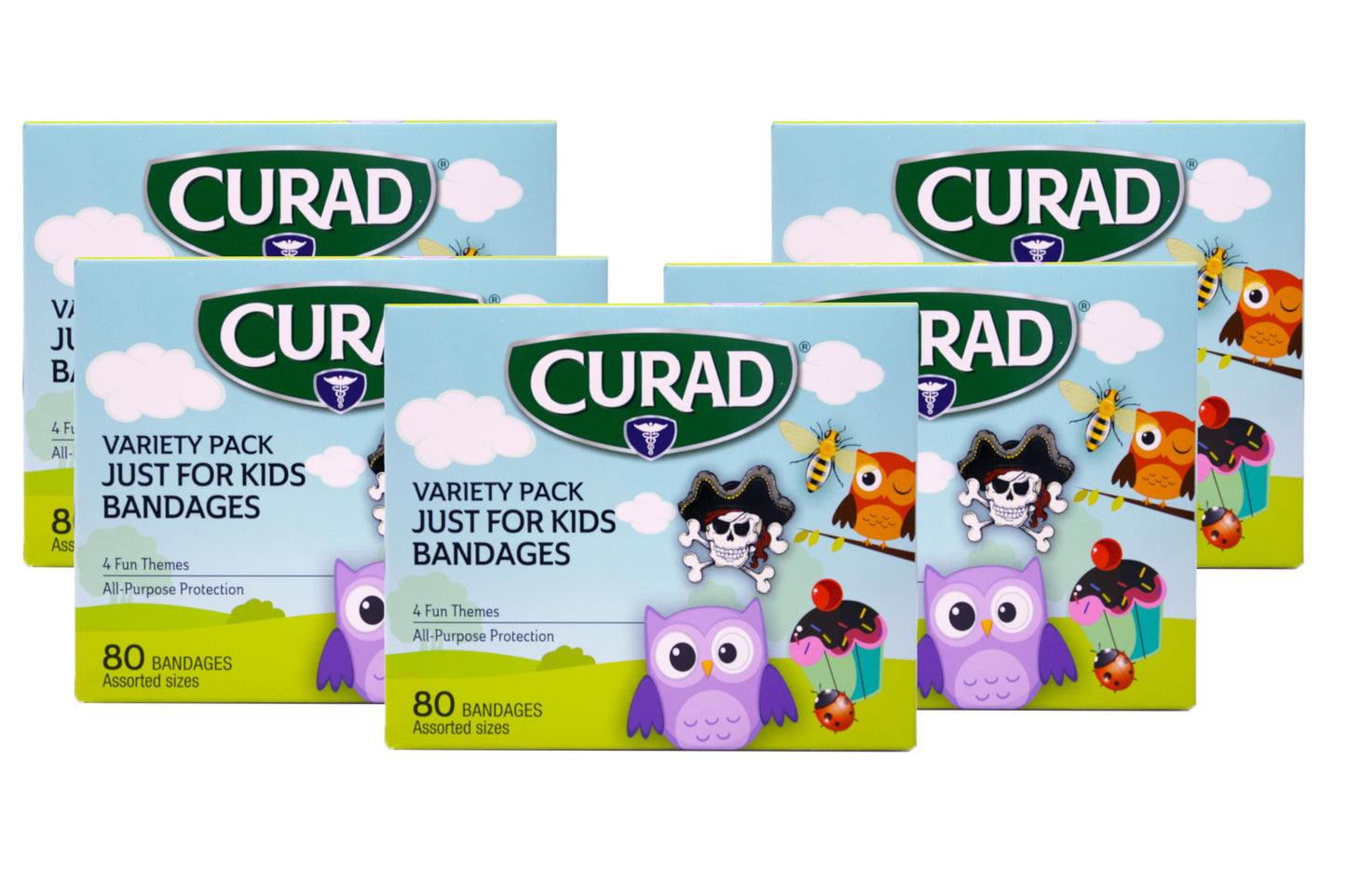 CURAD JUST FOR KIDS AP 80 A/SIZE