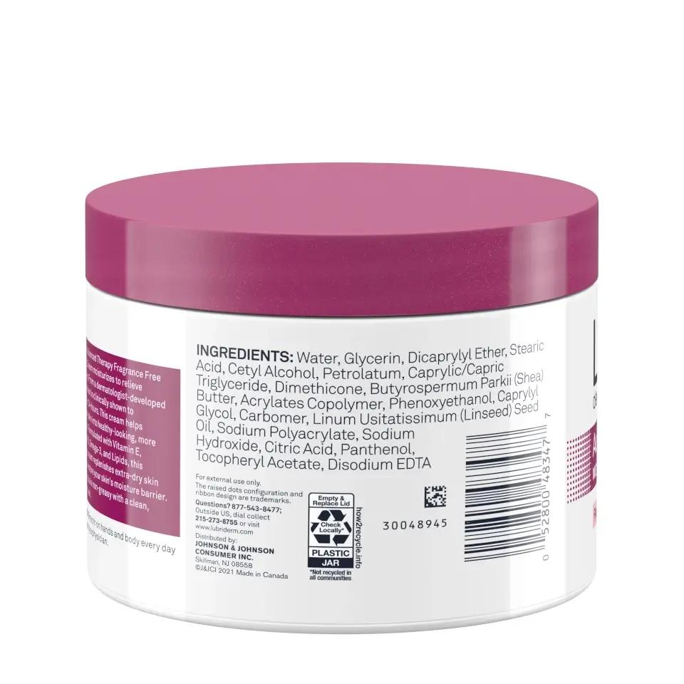 Lubriderm Advanced Therapy Moisturizing Cream 16oz
