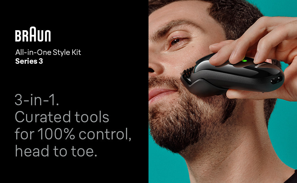 BRAUN ALL-IN-ONE 3 TRIMMER 3IN1 KIT