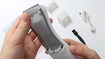 Bell + Howell VacuTrim Rechargeable Hair Clipper