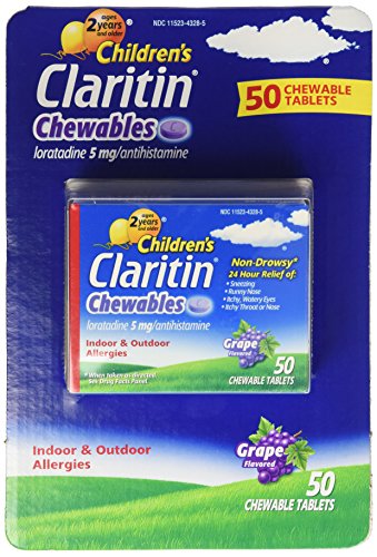 CLARITIN CHILD 5MG 24HR CHEW GRAPE 20CT