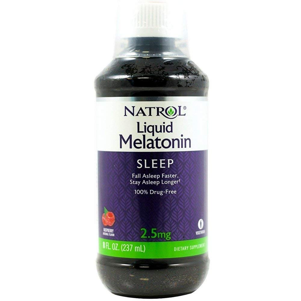 NATROL MELATONIN,LIQUID,2.5MG