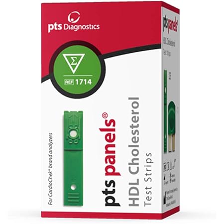 PTS PANELS HDL CHOLESTEROL TEST STRP 3CT