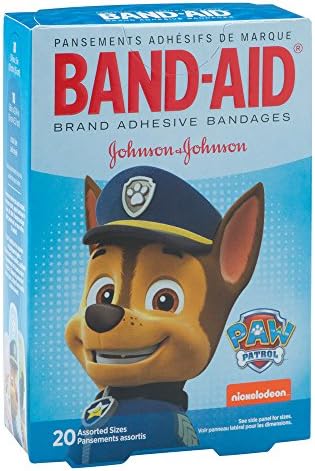 BAND AID PAW PATROL ASST 20CT