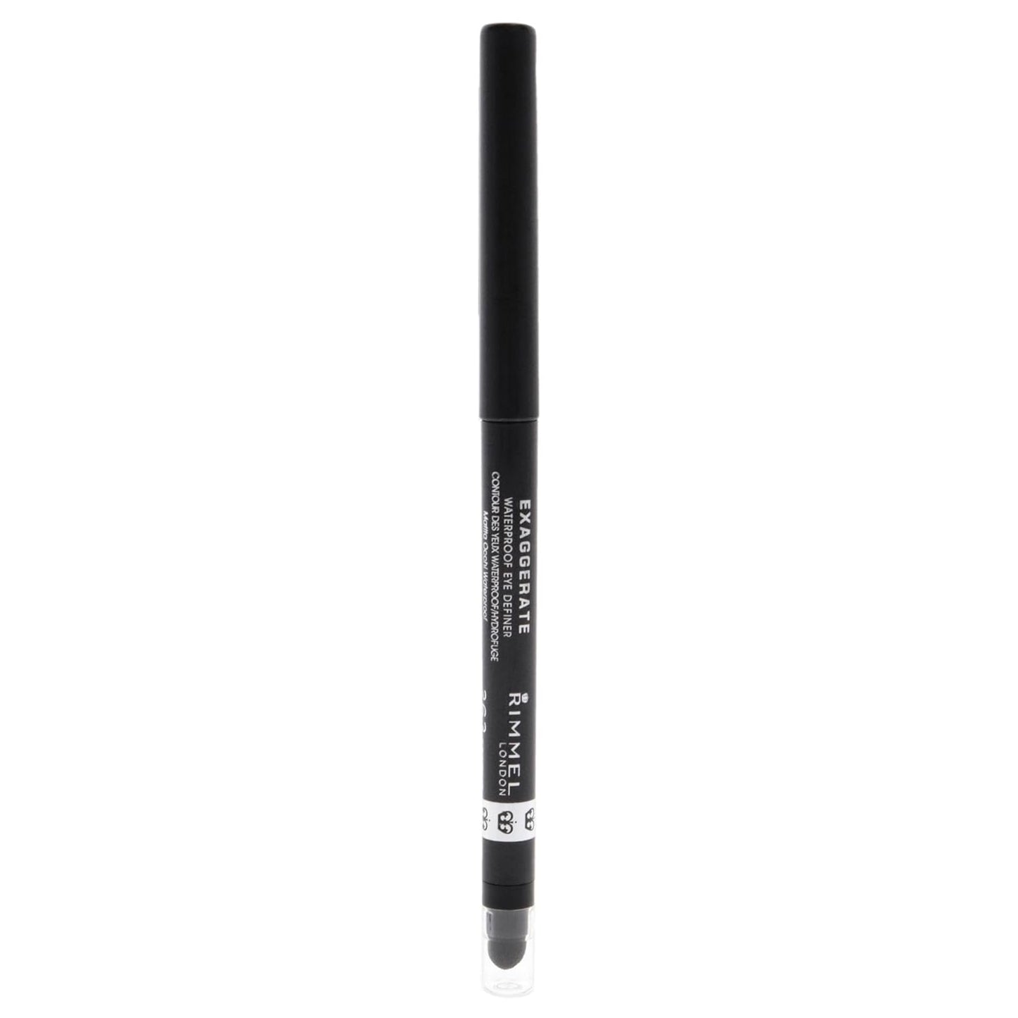 Rimmel Exaggerate Waterproof Eye Definer in 263 Starlit Black