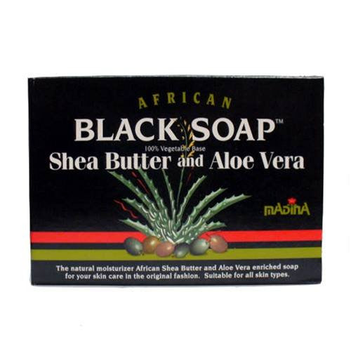 African Formula Black Soap 3.5oz Shea Butter & Aloe Vera
