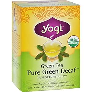 YOGI TEA,OG2,GRN,PURE GRN DECF