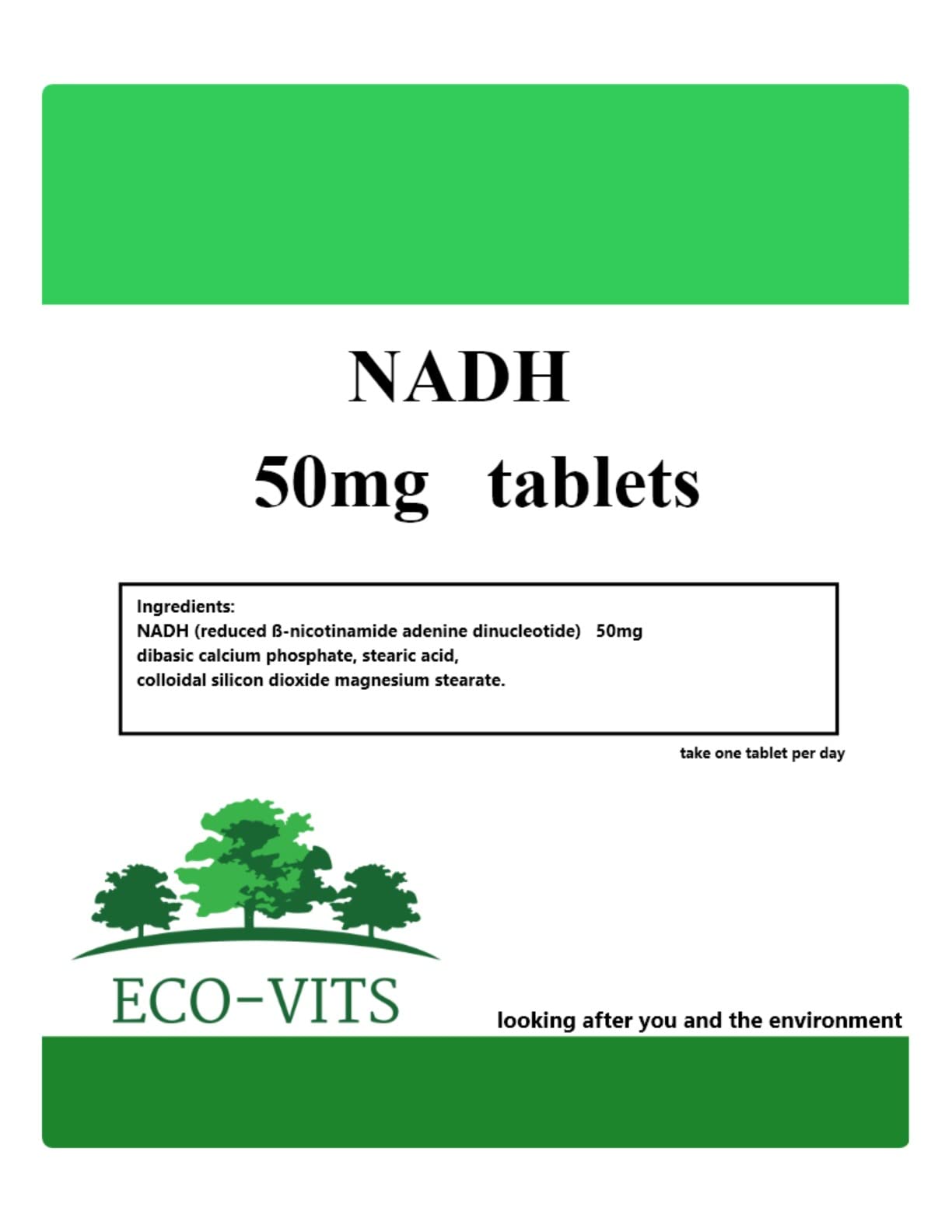 NADH (NICOTINAMIDE ADEN DINUCL) 25GM DS