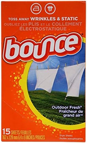 BOUNCE DRYER SHEETS 6X120 FRS LIN
