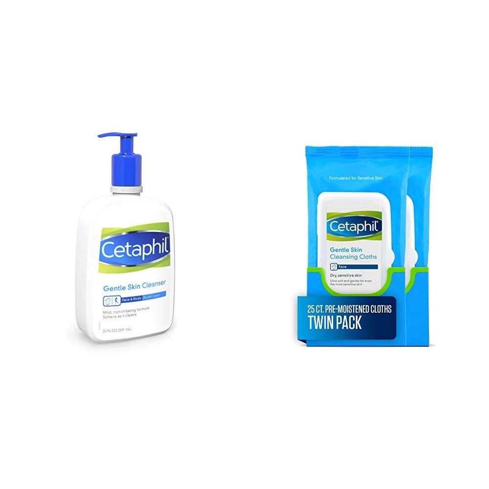 CETAPHIL GENTLE SKIN CLEANSING CLTH 25CT