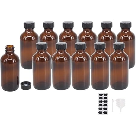 BERRY AMBER PLST OVAL PB-4 BTL 110X4OZ