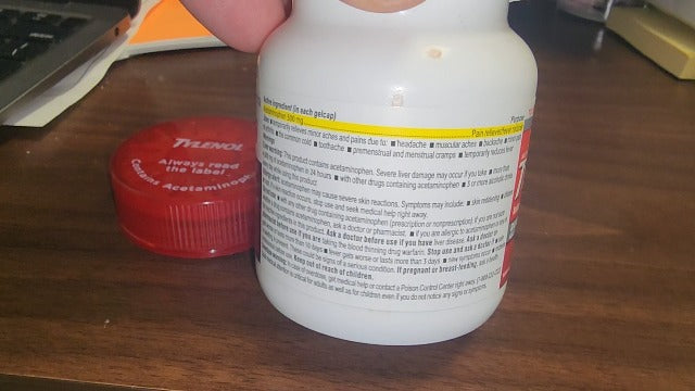 TYLENOL C/F SVR TB 24 CPLT AMPM