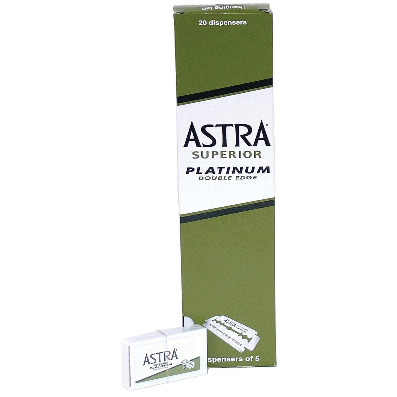 ASTRA DOUBLE EDGE BLADE20pk5ct