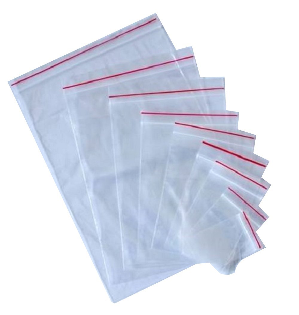 BAG ZIP-LOCK 5X12 1000CT RD PLS