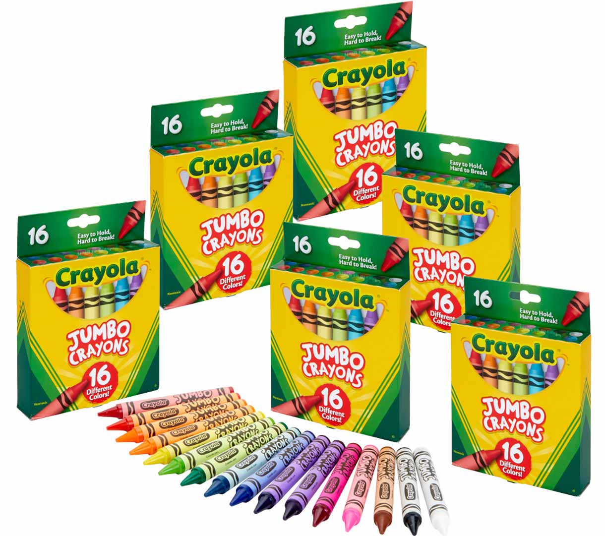 Crayola Jumbo Crayons, 16 count