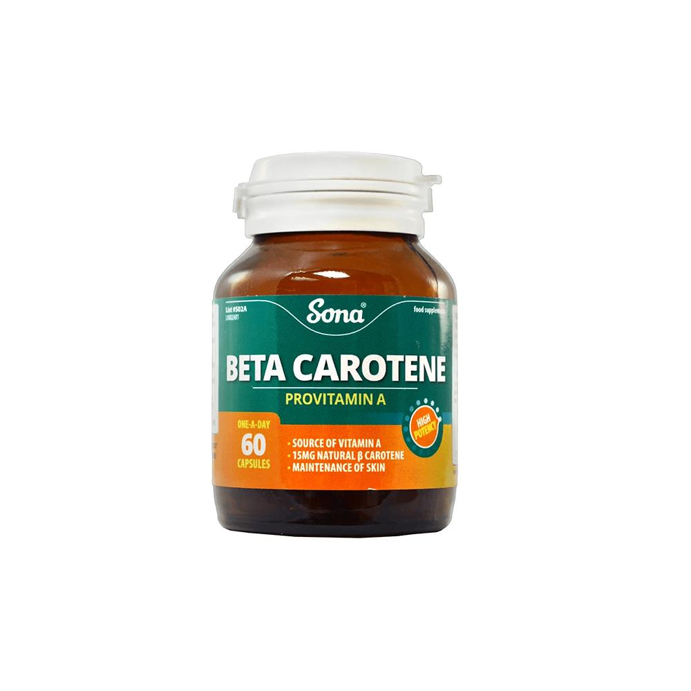 SDNE BETA CAROTENE GC 25000U 60