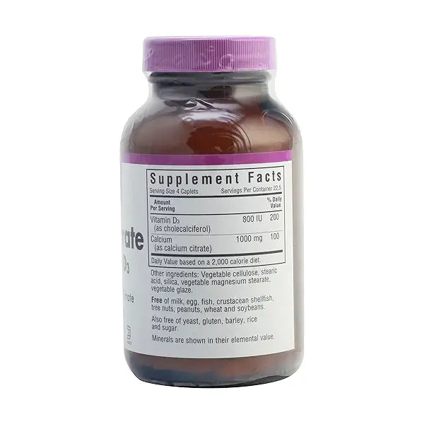 CALCIUM CITRATE-VITAMIN D3 CPL 60