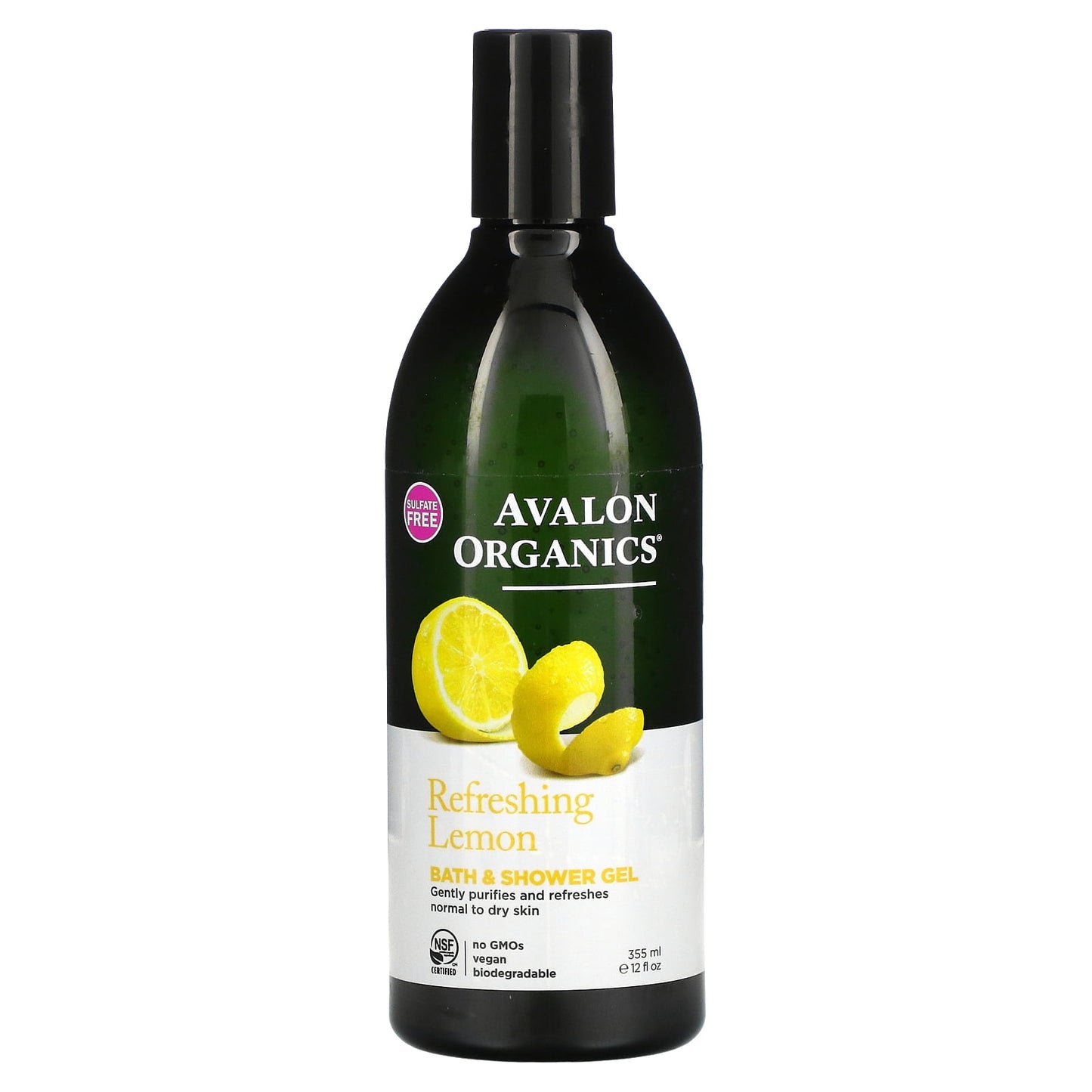 AVALON ORGANICS BATH & SHWR GEL,LEMON