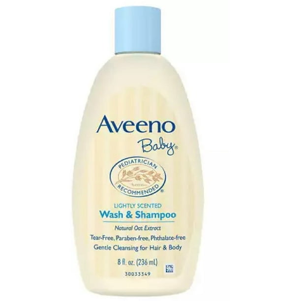 AVEENO CLEANS MOIST WASH BBY8z