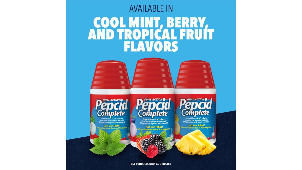PEPCID CMPLTE BERRY TAB 25