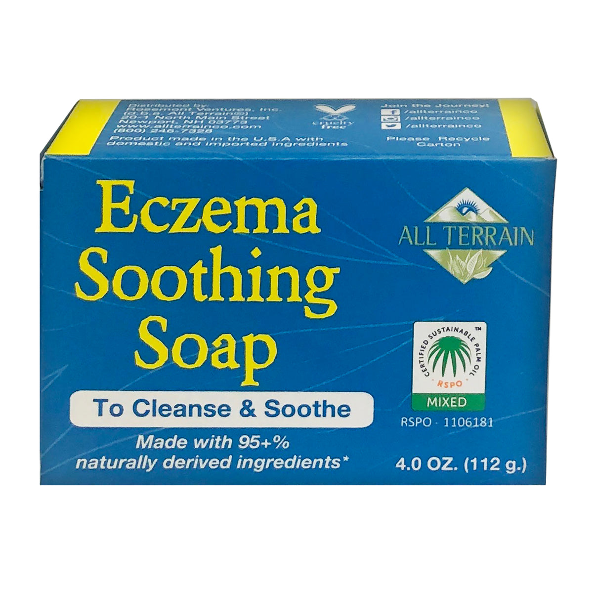 S/M ABS ECZEMA MED SOAP 5OZ